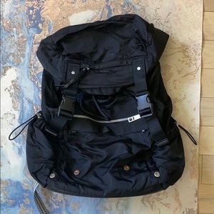 Nylon lululemon backpack in black